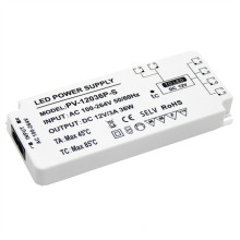 Ultra-thin Switching Power Supply LED driver 36W for Mirror Light Cabinet Furniture Lighting Equipment